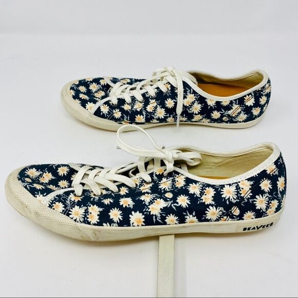 SeaVees SF Monterey Floral Canvass Sneaker… - Picture 8 of 11